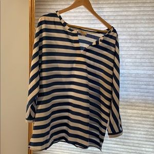 Blue and white stripe Lift shirt